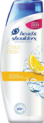 Head & Shoulders Citrus Fresh Șampoane împotriva Mătreții pentru Uleios Păr 1x0ml