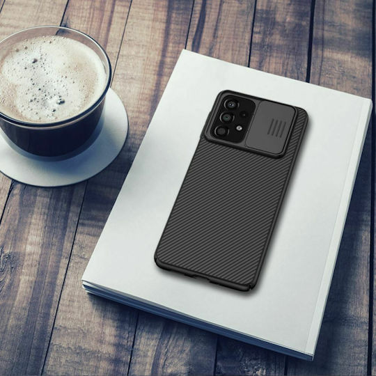 Nillkin Camshield Задна корица Пластмаса Черен (Galaxy A33 5G)