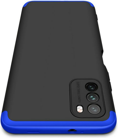 GKK 360 Plastic Black / Blue (Redmi Note 9T)