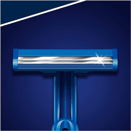 Gillette Blue II Ξυραφάκια μιας Χρήσης με 3 Λεπίδες 6τμχ