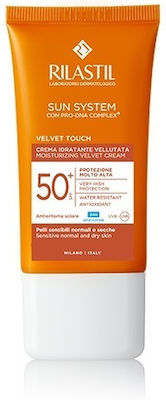 Rilastil System Velvet Cream Crema protectie solara Cremă SPF50 50ml