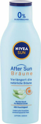 Nivea Bronze Aloe Vera After Sun Cream Body 200ml