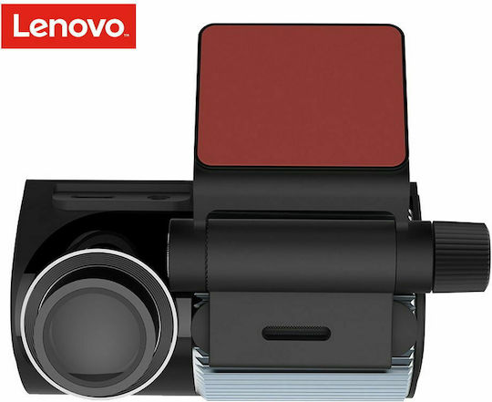 Lenovo Σετ Κάμερα DVR Αυτοκινήτου 480P με Οθόνη 1.54" Wi-Fi & Κάμερα Οπισθοπορείας