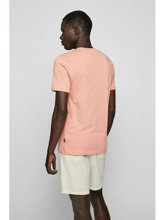 Hugo Boss Men's Short Sleeve T-shirt Pink