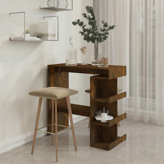 Masă Bar Smoky Oak 100x50x101.5buc