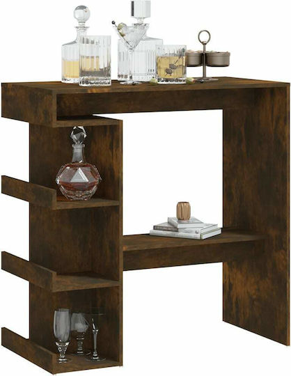 Masă Bar Smoky Oak 100x50x101.5buc