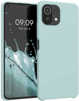 KWmobile Rubber Back Cover Σιλικόνης Frosty Mint (Mi 11 Lite / 11 Lite 5G / 11 Lite 5G NE)