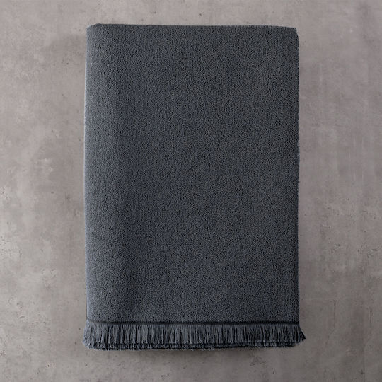 Rythmos Sebastiao Cuverturi Pentru Canapea 3 Locuri 2 Fețe Jacquard 180x280 cm Gri Închis