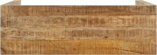 Console Table Made of Solid Wood L110xW35xH76cm