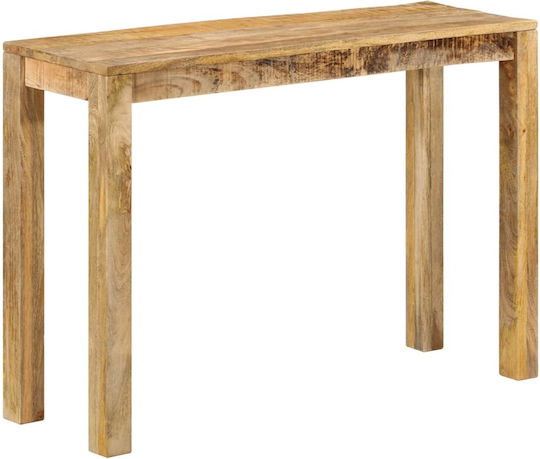 Console Table Made of Solid Wood L110xW35xH76cm