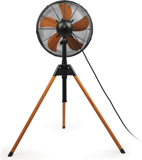 Livoo DOM446 Ανεμιστήρας Ορθοστάτης 50W Διαμέτρου 40cm Καφέ