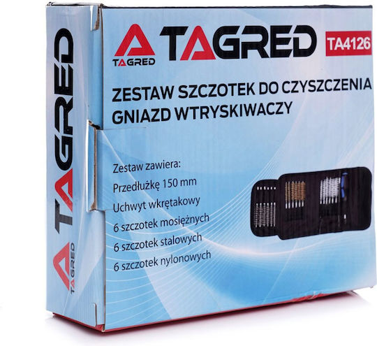 Tagred Βούρτσες Καθαρισμού Θαλάμης Μπεκ και Προθερμαντήρων Σετ Εργαλείων 21 τμχ