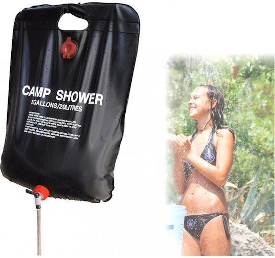 Media Wave Ηλιακή Ντουζιέρα για Camping 25lt