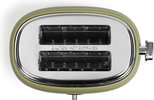 Livoo Φρυγανιέρα 2 Θέσεων 850W Πράσινη
