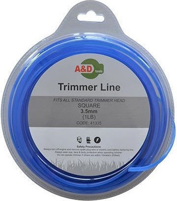 A&D 41135 Μεσινέζα Τετράγωνη Στριφτή Μήκους 46m και Πάχους 3.5mm
