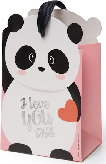 Legami Milano Panda Paper Gift Bag Multicolour