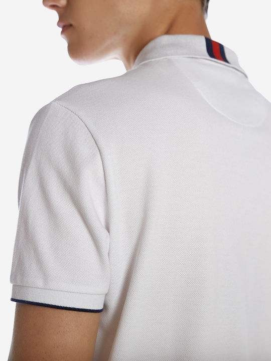 Polo T-Shirt Weiß
