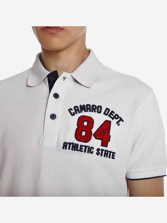 Polo T-Shirt Weiß