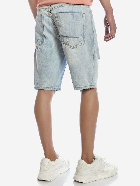 Brokers Jeans Herrenshorts Jeans Hellblau