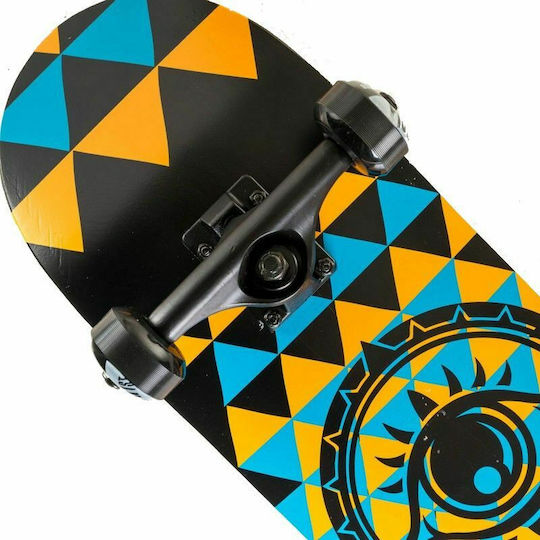 Fish Skateboards The Eye 31" 8" Complete Shortboard Πολύχρωμο