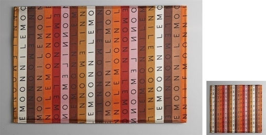 Espiel Σουβέρ Υφασμάτινο Πολύχρωμο 10x10cm 4τμχ