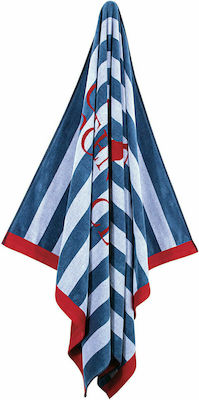 Greenwich Polo Club Beach Towel Blue 180x90cm