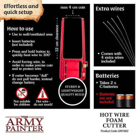 The Army Painter GameMaster Hot Wire Foam Фреза Моделиране GM1002