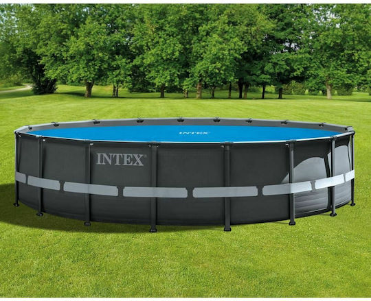 Intex Solar Round Pool Cover Solar Blue Pool Cover made of Polyethylene Diameter 549cm 1pcs