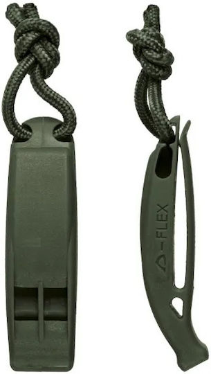 Mil-Tec Tactical Signaling Whistle Molle Survival Whistle Olive