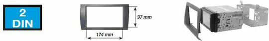 Phonocar Πρόσοψη 2 Din για Iveco Daily 2014
