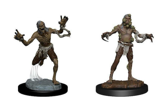 WizKids Critical Role Unpainted Miniatures: Husk Zombies Unpainted Figures 2pcs 90376