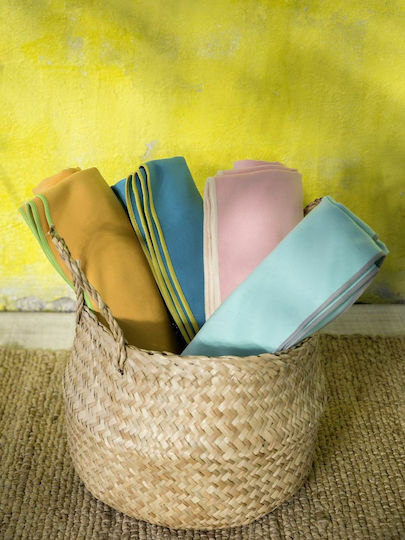 Nima Riva Πετσέτα Microfiber Σώματος Ροζ 140x70εκ.
