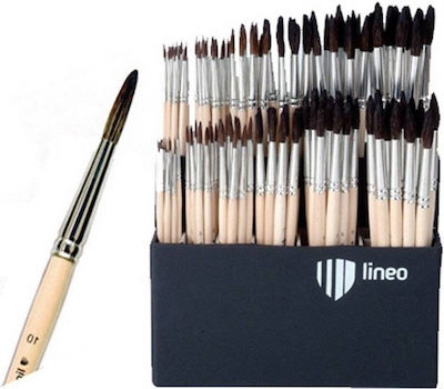 Lineo School Round Paint Brush Στρογγυλό No10