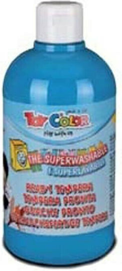 Toy Color Ready Τέμπερα Ζωγραφικής Cyan σε Μπουκάλι 500ml
