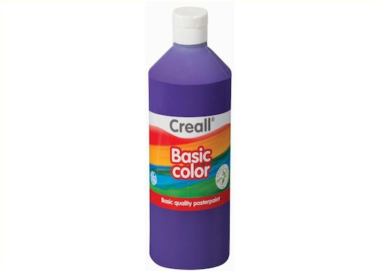 Creall Basic Color Tempera Farben Violet 09 in Flasche 500ml 1Stück