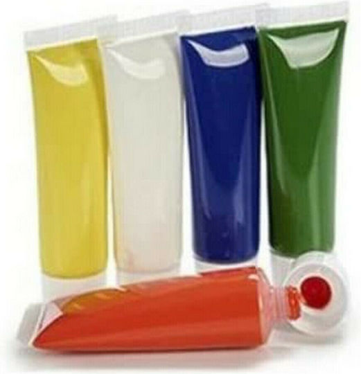 Pincello Tempera Paints Set in Tube 30ml 5pcs