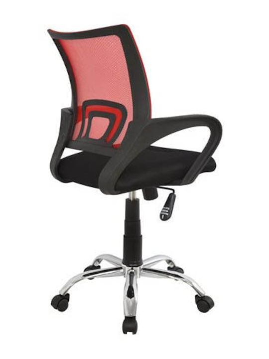 Stuhl Büro mit Armen Black / Red Homeplus
