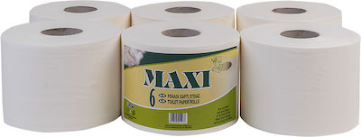 Maxi Toilet Paper 6 Rolls 600gr