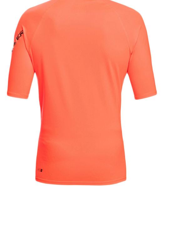 Quiksilver Kinder Badeanzug UV-Schutz (UV) Shirt Orange