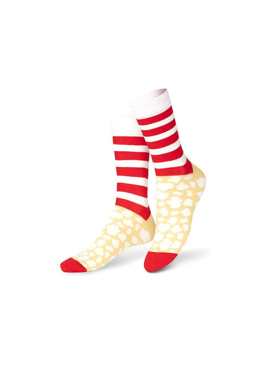 Eat My Socks Pop Corn Men's Patterned Socks Multicolour