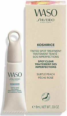 Shiseido Waso Koshirice Acne & Blemishes 24h Day Tinted Cream Suitable for All Skin Types Subtle Peach 8ml