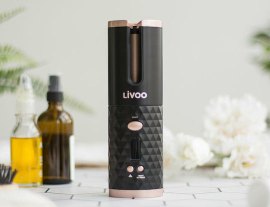 Livoo Wireless Hair Curling Iron for Curls 50mm DOS179