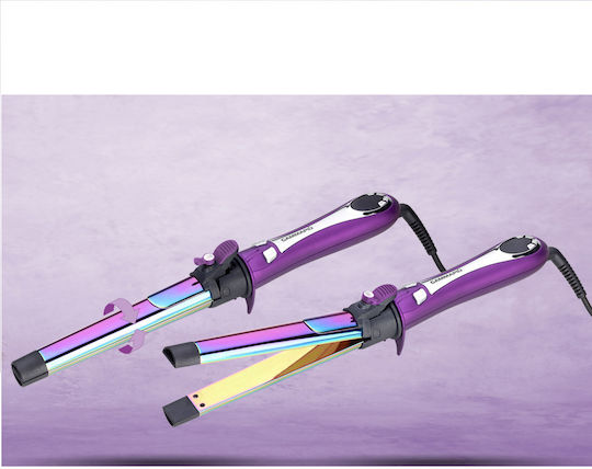 GammaPiu Rolly Rainbow Lockenstab für Locken