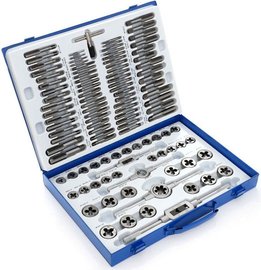 Tagred TA4016 Gewindebohrer mit Gewindeschneider Set 110Stück
