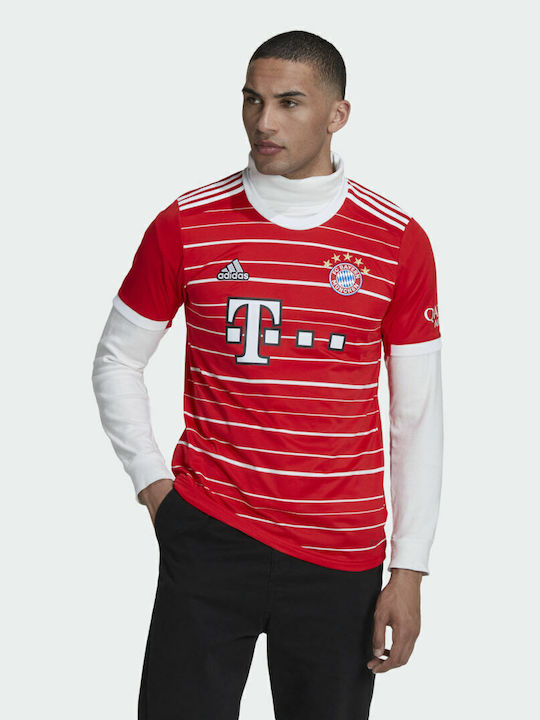Tricou De Fotbal Pentru Bărbați Echipament Sportiv FC Bayern 22/23 Home