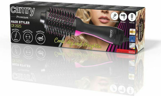 Camry Ceramic Electric Brush with Air for Curls 1200W