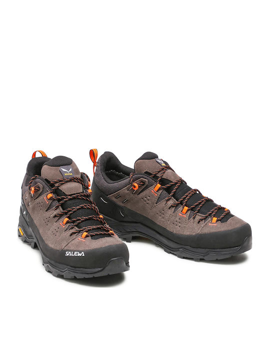 Salewa Alp Trainer 2 GTX Men's Hiking Shoes Waterproof with Gore-Tex Membrane Brown