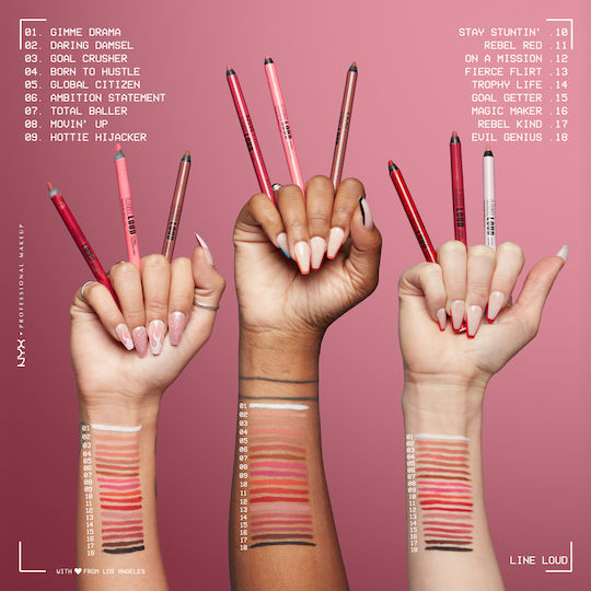 NYX Professional Makeup Line Loud Lip Pencil Lip Liner