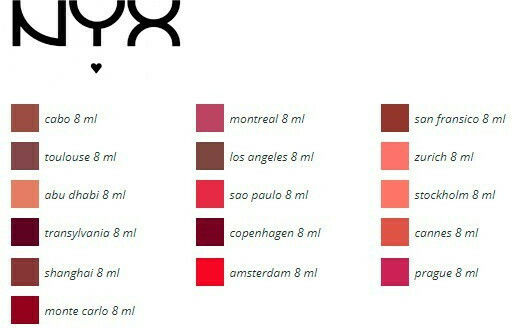 NYX Professional Makeup Soft Matte Lip Cream Long Lasting Liquid Lipstick Matte 61 Montreal 8ml
