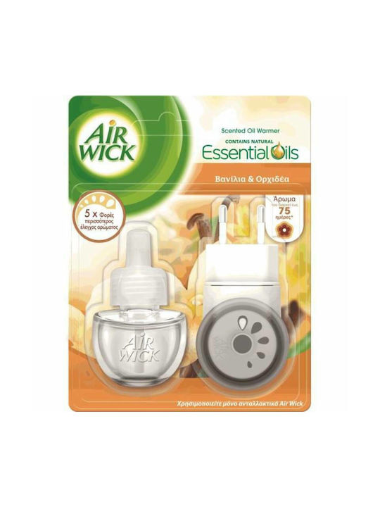 Airwick Refill for Plug-in Devices Replacement with Scent Vanilla & Orchid 19ml